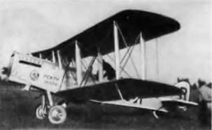 История самолетов 1919 - 1945